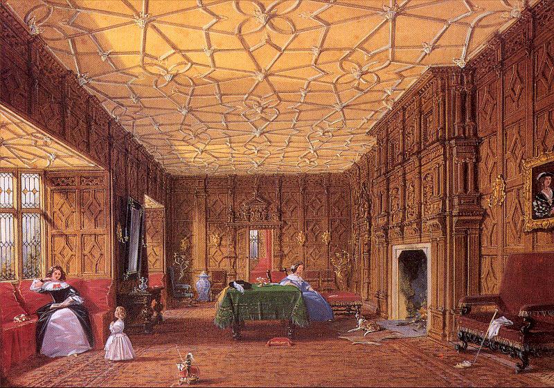 Nash, Joseph The Drawing Room at Levens, Cumbria